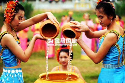 西雙版納潑水節